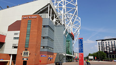 Outside Old Trafford