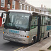 Brown’s Coaches, South Kirkby R844 FWW in Mildenhall – 1 May 1999 (414-04)