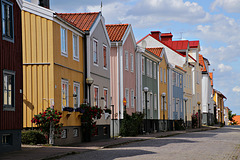 Straße in Västervik