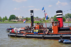 Dordt in Stoom 2018 – Steam tugs Dockyard III and Adelaar