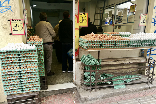Athens 2020 – Egg shop