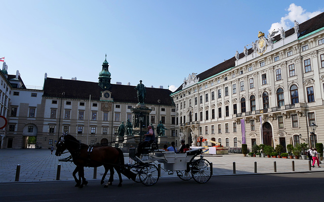 Wien / Vienna, Hofburg, In der Burg