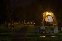 March 16: St Helen's at night