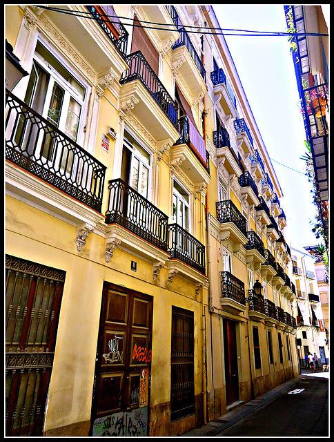 Valencia: calle Los venerables, 2