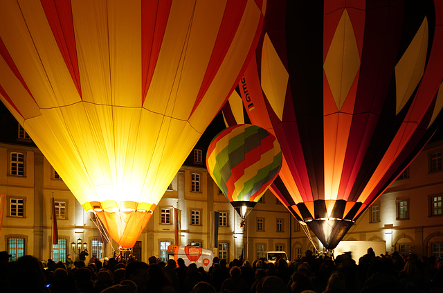 Ballonglühen - Balloon glow
