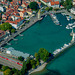 Lindau harbour from above