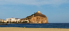 Aguilas- View to San Juan Castle