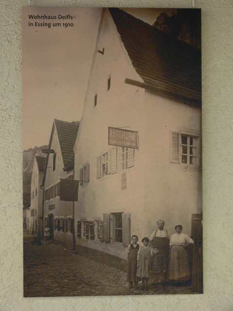 Elternhaus Deifl um 1910
