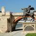 North Macedonia, Skopje, Monument „Karpoš“