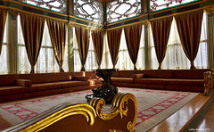 Istanbul - Salon im Topkapı-Palast