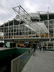 Rear of Leiden Centraal station