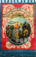 Small Durham Miner's Banner