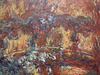 Detail of the Japanese Footbridge by Monet in the Museum of Modern Art, August 2010