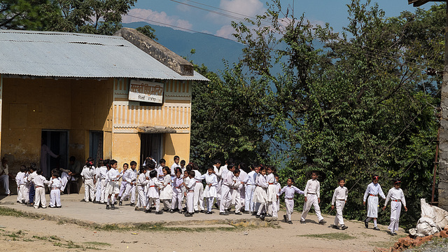 Schule in Uttarakhand, 2012