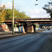 Eisenbahnbrücke über der Kurt-Schumacher-Straße (Gelsenkirchen-Schalke) / 30.09.2023