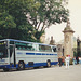 Cambridge Coach Services P313 CVE at the Palace of Holyrood House, Edinburgh - 2 Aug 1997