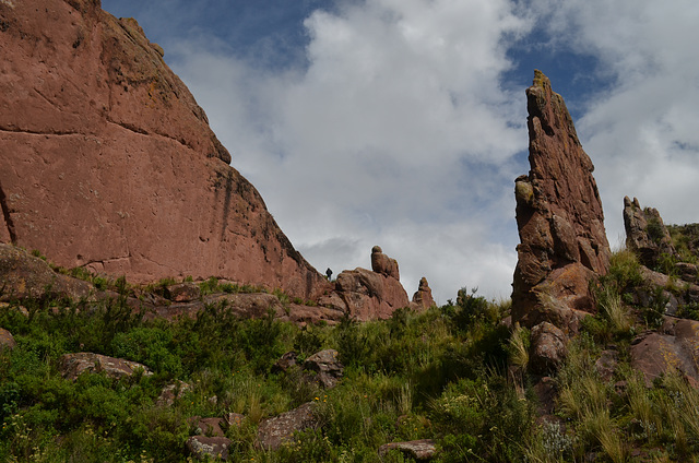 Sheer Cliffs around the Portal of Aramu Muru
