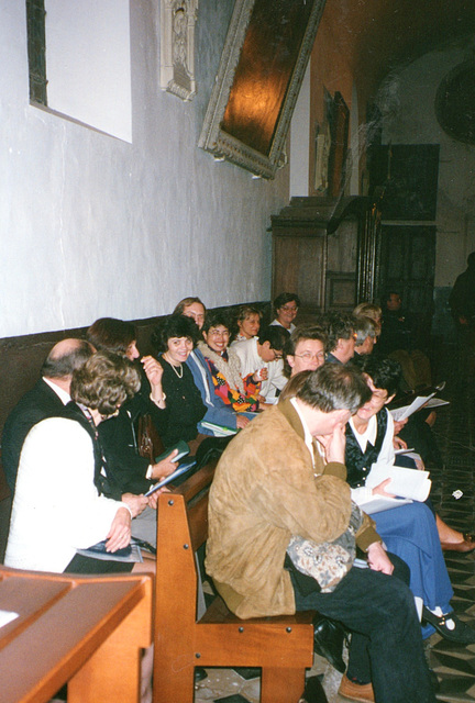 Concert à léglise de Mormant le 07/10/1995