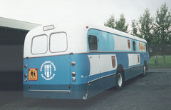 Old library bus at the Arbær Museum in Reykjavík – 29 July 2002 (499-05)