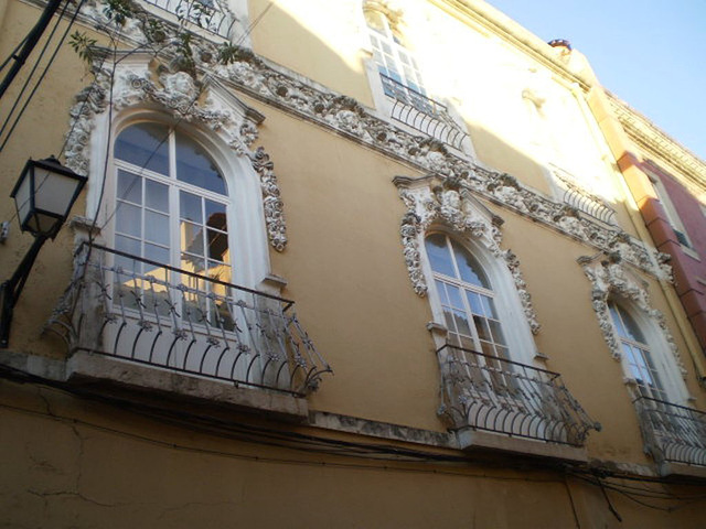 Details of façade.