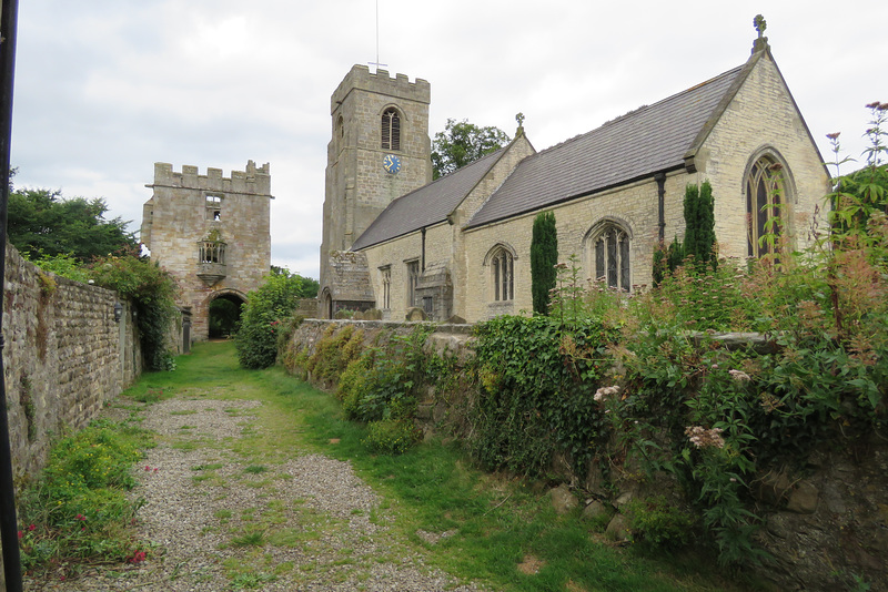 west tanfield church, yorkshire