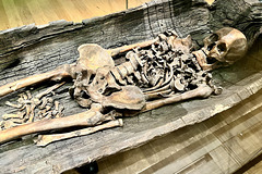 Rijksmuseum van Oudheden 2023 – The Year 1000 – Skeleton from a man