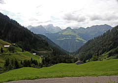 Bergwelt am "Großen Walsertal".