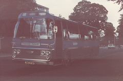 254/02 Premier Travel Services at Parkside, Cambridge JVE 373P - Sat 6 July 1985 (Ref 22-22)