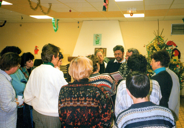 Répétitions inter-Chorales à St Méry 15/12/1995