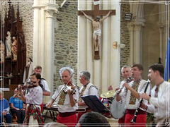 Concert du groupe , constellation des carpates,  groupe Ukrainien ,  en l’église de Pleudihen sur rance (22)