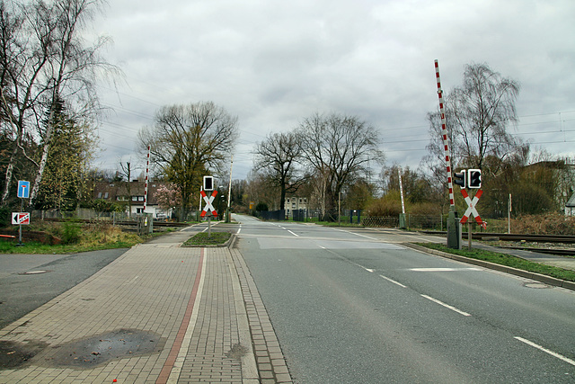 Brunnenstraße, Bahnübergang (Lünen-Lippholthausen) / 16.03.2019