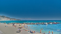 Beach in Giardini-naxos