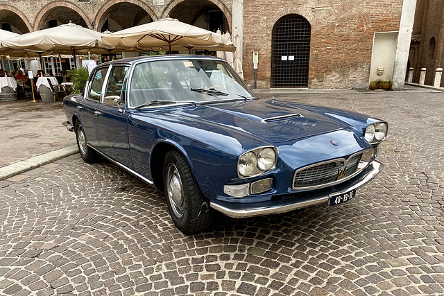 Mantua 2021 – Gran Premio Nuvolari – 1967 Maserati 4000 GT Quattroporte