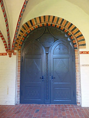Die blaue Tür in Ratzeburg