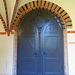 Die blaue Tür in Ratzeburg