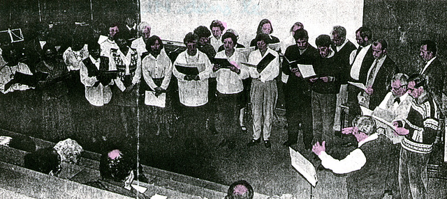 Concert Ancoeur au lycée de Rozay-en-Brie 05/04/1996