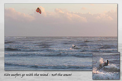 Kite surfing Seaford Bay 30 12 2013 f