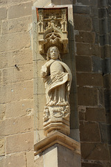 Romania, Brașov, The Sixth of Fifteen Sculptures on the Columns of the Black Church