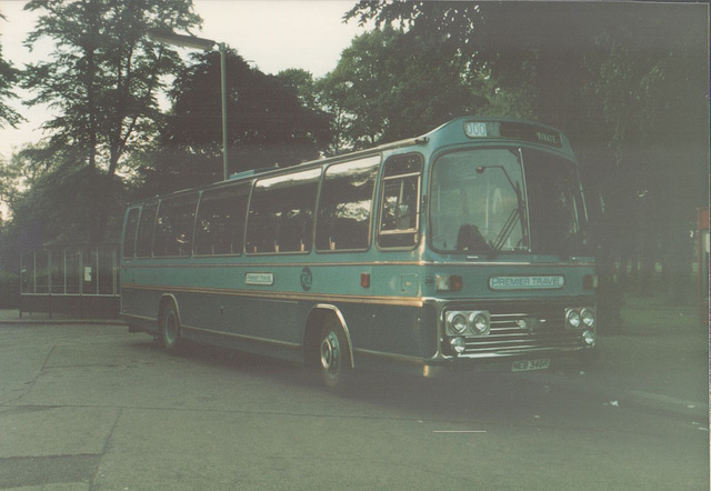 259 Premier Travel NEB 346R at Cambridge - Sat 15 June 1985 (Ref 20-28)