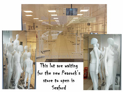 Peacock's interior & mannequins Seaford 11 4 2024