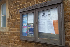 parish council noticeboard