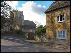 Iffley village church