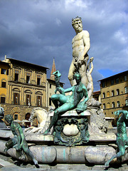 Florenz. Neptunbrunnen.