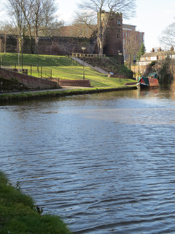 phoenix tower and canal, chester