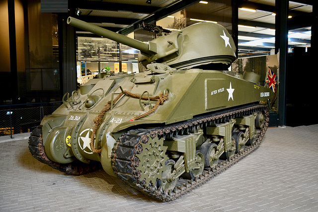 Overloon War Museum 2017 – Sherman M4