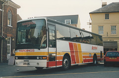 Hardings Tours L401 LHE, in Newmarket – 25 Jul 1994 (232-16A)