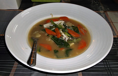 Soupe santé à la Thaï / Healthy thai soup