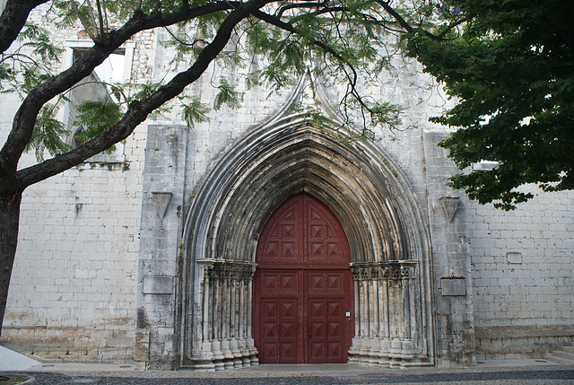 Carmo Convent's entrance, Lisbon