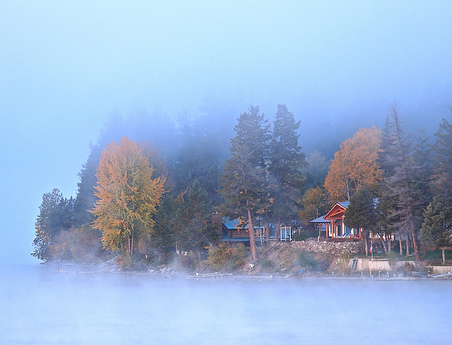 Early Morning at the Lake.