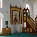 Albania, Vlorë, Interior of Muradie Mosque